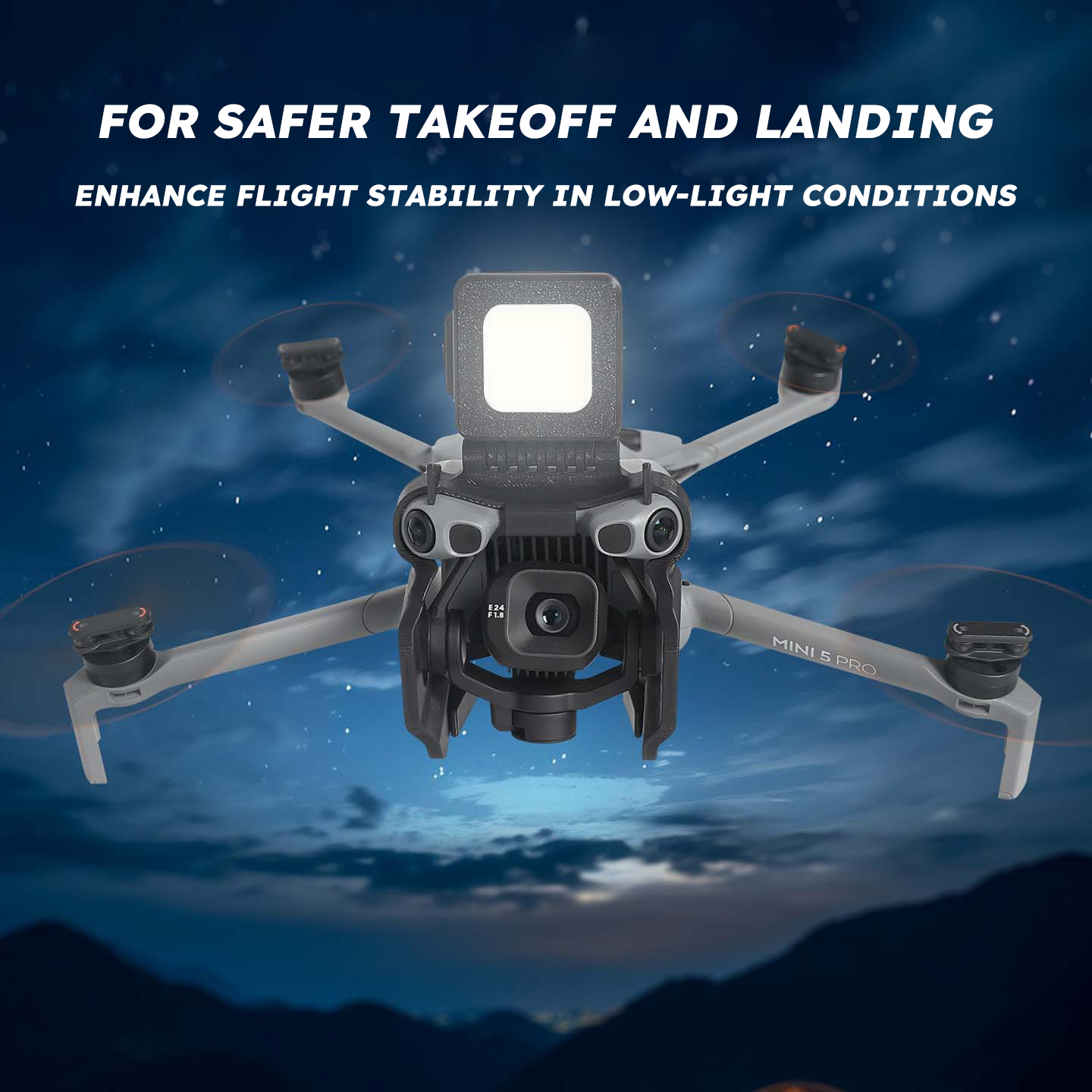 Drone Strobe Light - Luce di Segnalazione per Volo Notturno