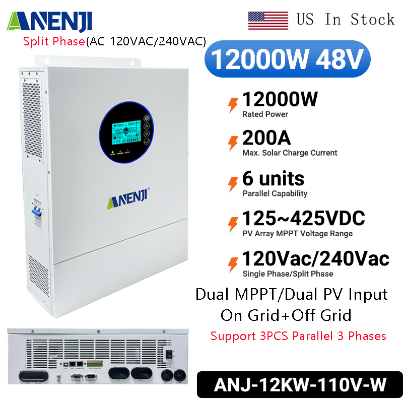 Drone Solar Charger - Inverter Solare Ibrido ANENJI Split Phase