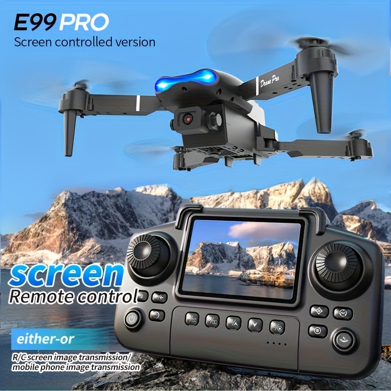 Drone Controller Screen - Drone pieghevole E99 PRO MAX con