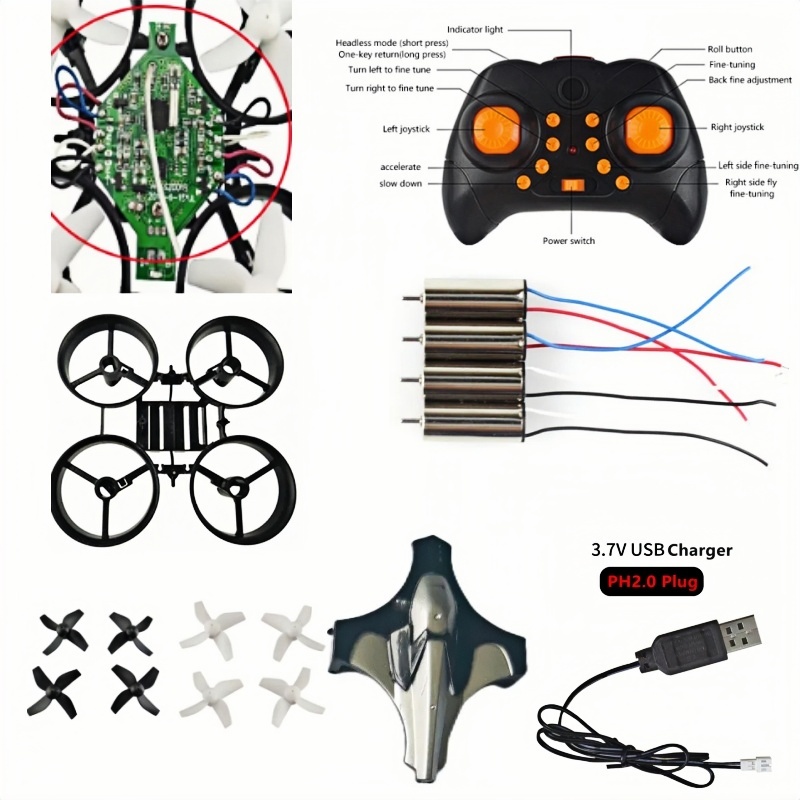 Drone Battery Charger - Kit Drone Fai-da-Te Completo 2.4G con