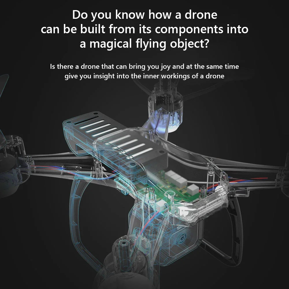 JJRC H108 Insegnamento fai da  - Drone Controller Screen recensione e prezzo