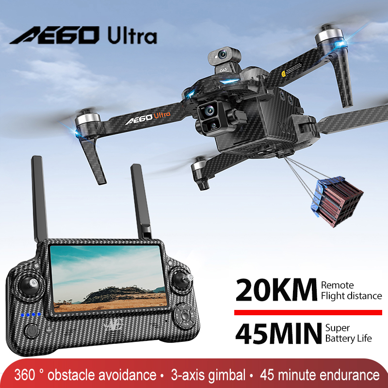 AE60 GPS Drone Professionale 8 - Drone Controller Screen recensione e prezzo