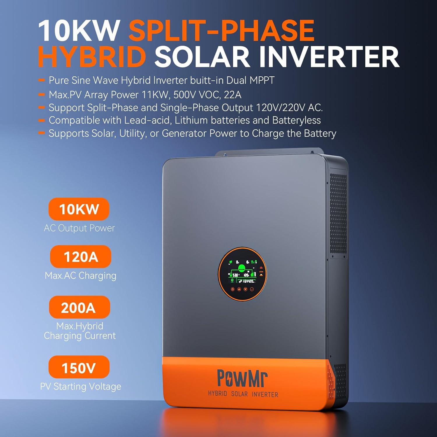 Inverter Ibrido Solare PowMr 1 - Drone Solar Charger recensione e prezzo