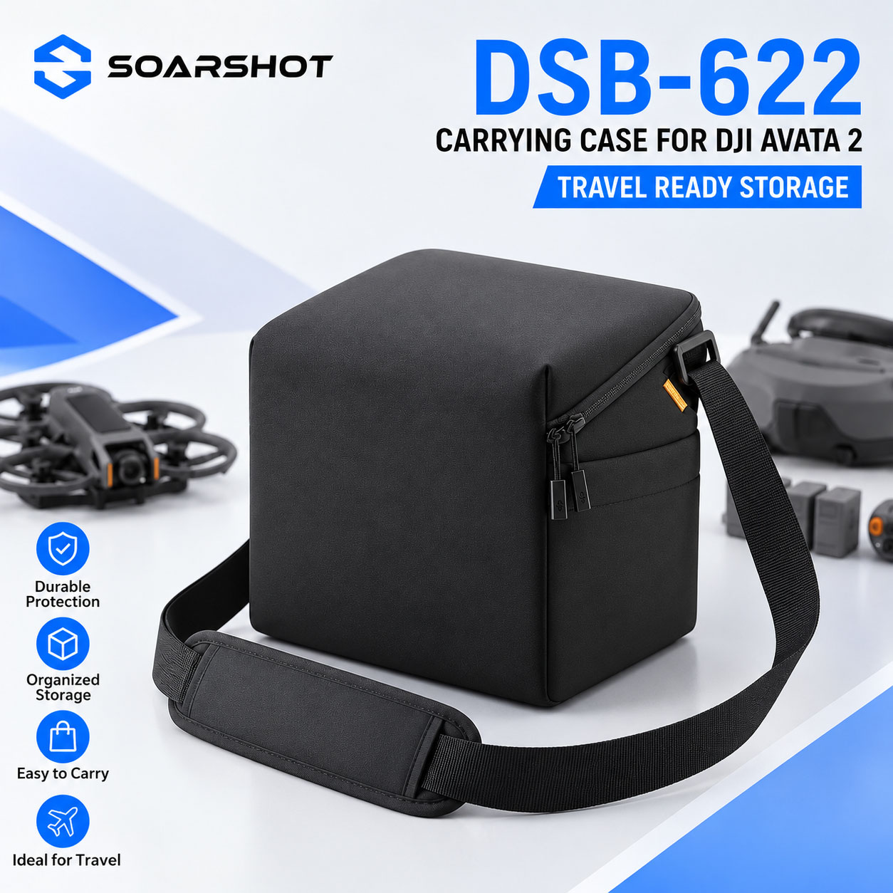Borsa da Trasporto SOARSHOT pe - Drone Backpack recensione e prezzo